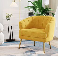 Accent Chair - Yellow 