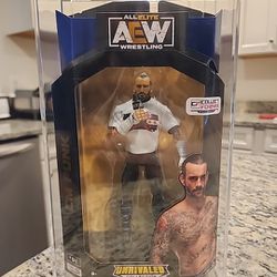AEW Unrivaled Limited Edition CM Punk Chase 1 of 1,000 Collect Forever Exclusive