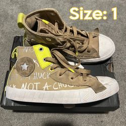Kids Converse High Top Not a Chuck Size 1
