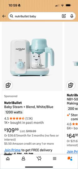 Nutribullet Baby Blender