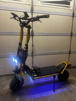 New Off Road Electric Scooter Kaabo Wolf King GTR 65Mph 112 miles Range