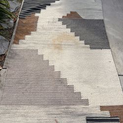 West Elm Wool Rug 