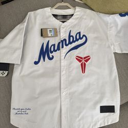 Nike Kobe Bryant Baseball Jersey S/S Top  (Size Medium)