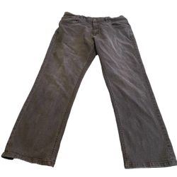 Urban Star Jeans Men 38x32 Gray Straight Leg Denim Mid Rise Heavyweight Western