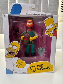 Jakks Pacific The Simpsons Groundskeeper Willie 5 in Figure In Hand NEW
