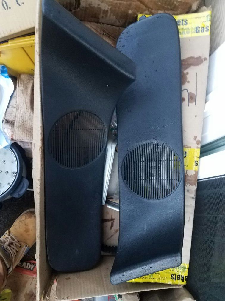 Honda Civic EG OEM Optional Rear Speaker Bracket Grill SET 92-95 HATCHBACK RARE