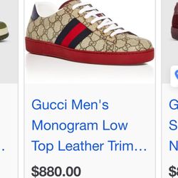 Gucci Shoes Low Top Leather 