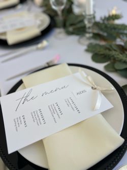 Event table styling for weddings, engagement parties, birthdays, quinceañeras, & more