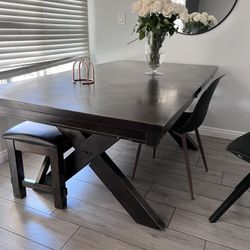 Kitchen Table Brown