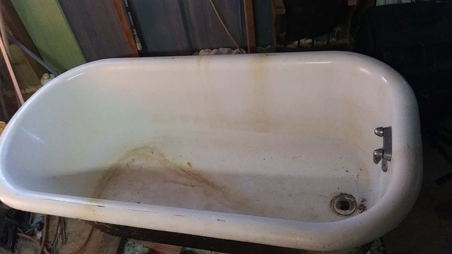 Louisville Works claw foot bathtub