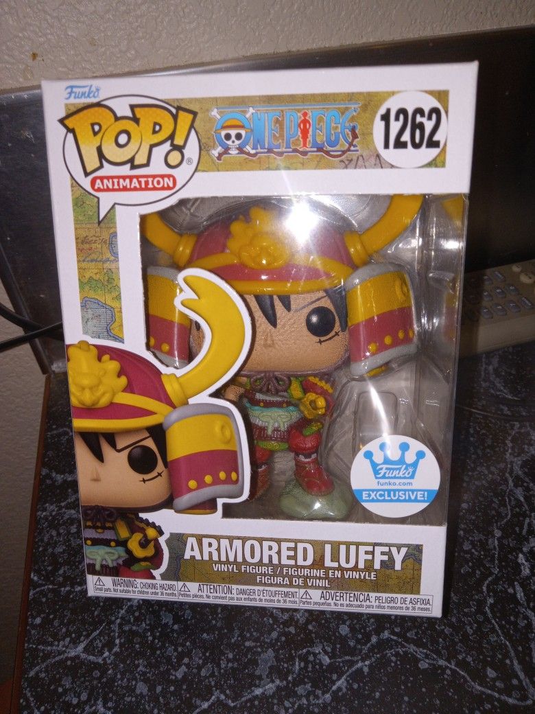 One Piece Armored Luffy Exclusive Funko Pop