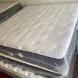 King Size Mattress Serta Perfect Sleeper Renewed Night FIRM Pillow Top 16” Inches Thick New From Factory Delivery Available 