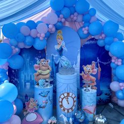 Cinderella backdrop