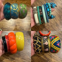 Bundle Of Bangle Bracelets 