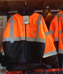 Class 3 High Visibility Safety Jacket with Removable Fleece