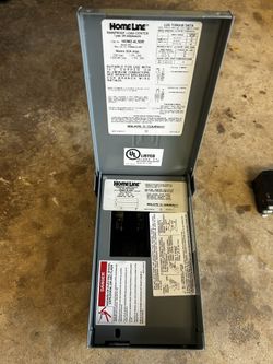 Square D 50A Outdoor Load Center w/ Breakers – RV / Spa Panel