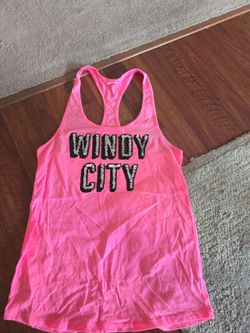 WINDY CITY VICTORIA SECRET BLING TANK TOP LARGE