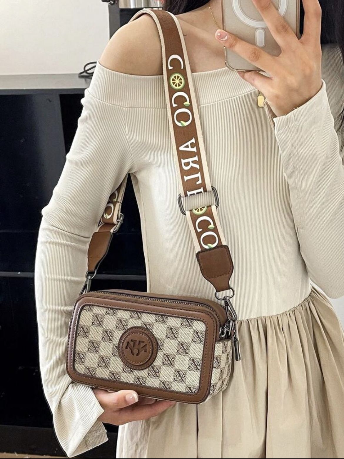 2024 New Fashion Women's Vintage Camera Bag, Versatile Casual Shoulder Crossbody Bag