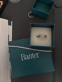 Tennis bracelet + ring