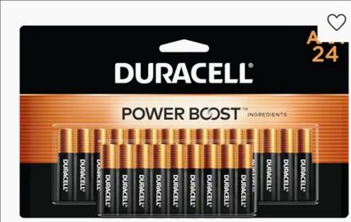 Duracell Power Boost AAA Batteries 24-Pack