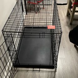 Large Dog Crate-Clean, Like New. 