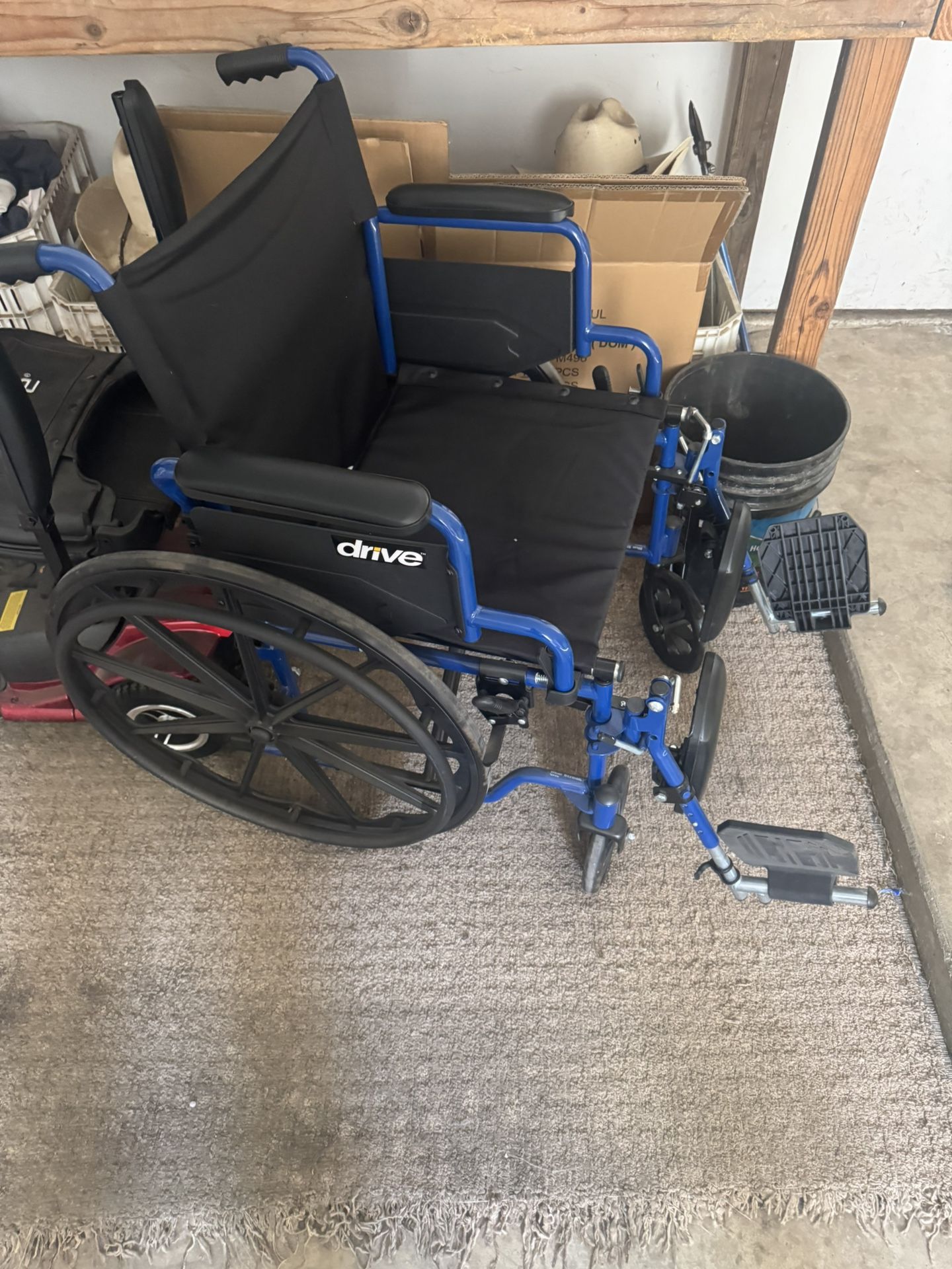Wheelchair 20” Wide Seat