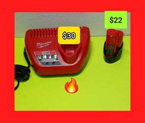 Milwaukee Batteries Chargers AUTOMOTIVE Impacts TOOLS 🔧 