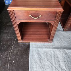 Two End Tables With Drawer And Storage $20 For The Pair