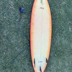 Stewart E-Type Surfboard – 6’8” – Great Condition – Includes Fins + Leash