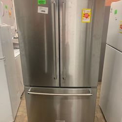 KITCHENAID KRFC300ESS 20-cu ft Counter-Depth French Door Refrigerator