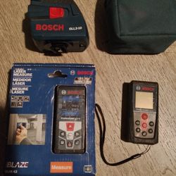 2 Laser Measure And Laser Level