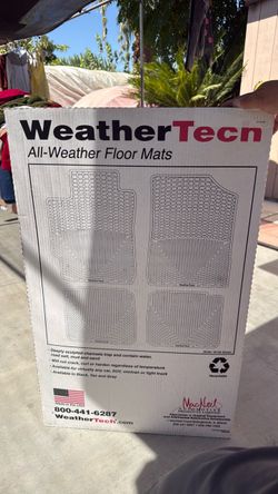 All weather floor mats