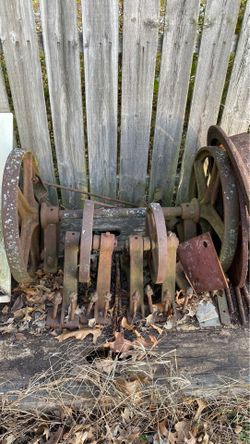 Workmen’s cart Steel Wheels
