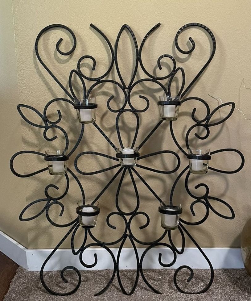 Pottery Barn Wall-hanging Candle Holder