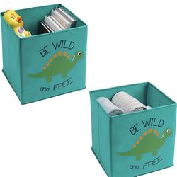 Storage Bins (dinosaur ) 2 Pcs