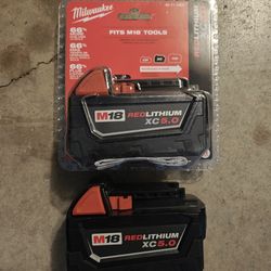 Milwaukee batteries