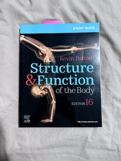 Structure And Function Of The The Body Study Guide 16th Edition