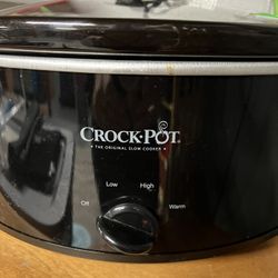 Large Crockpot Black 