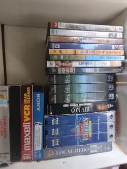 Vintage VHS DVD beta lot