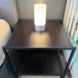 Black Frame Side Tables (Set of 2 side tables)