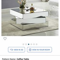 Mirror Coffee Table 