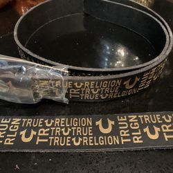 #true Religion #belt #new #mens #gifts #christmas #black/gold #mens #style #fashion Style 30 & 38 Sizes