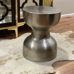 Silver Accent Table 