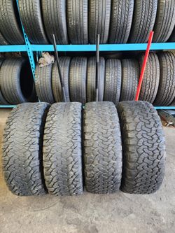 🔥 (4) LT 315 70 17 BfGoodrich FREE installation