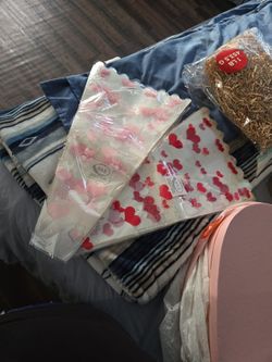 Luxury Box, Crinkle Paper Lots Of Different Colors,floral Wrap