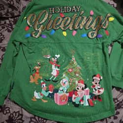 Disney Holiday Greetings Mickey & Friends Spirit Jersey