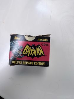 Topps Batman Deluxe Reissue Edition Card Set