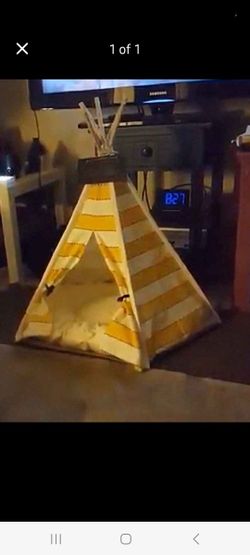 Dog Tee Pee Tent