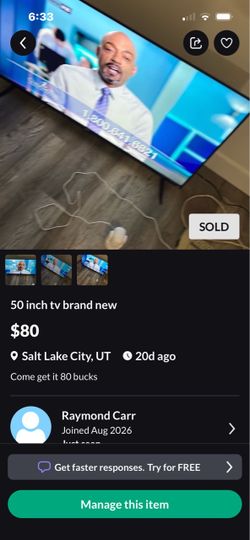 50 inch tv brand new