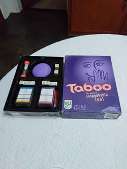 Taboo board game